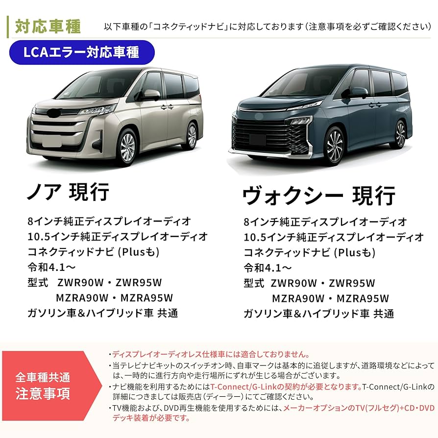 Amazon | テレビ キャンセラー ノア ヴォクシー 90系